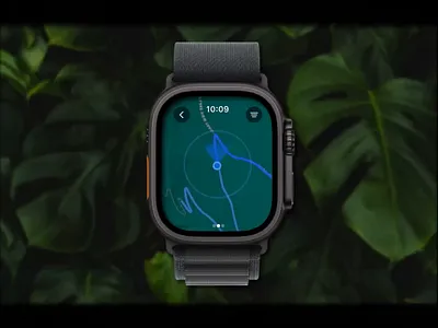 OnX Go - Watch interaction animation app design apple inter map ui ux watch