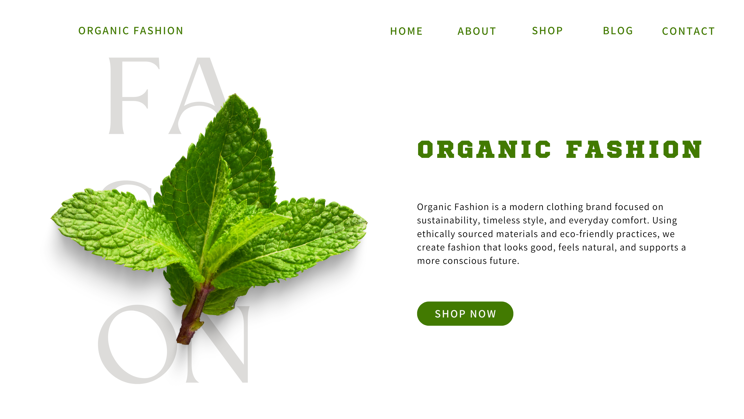 Example of Modern Landing Page Design For Startups