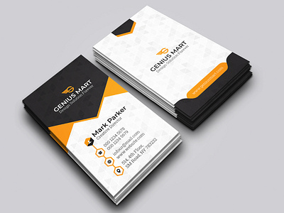 Corporate Business Card branding design graphic design illustration logo minimal vector