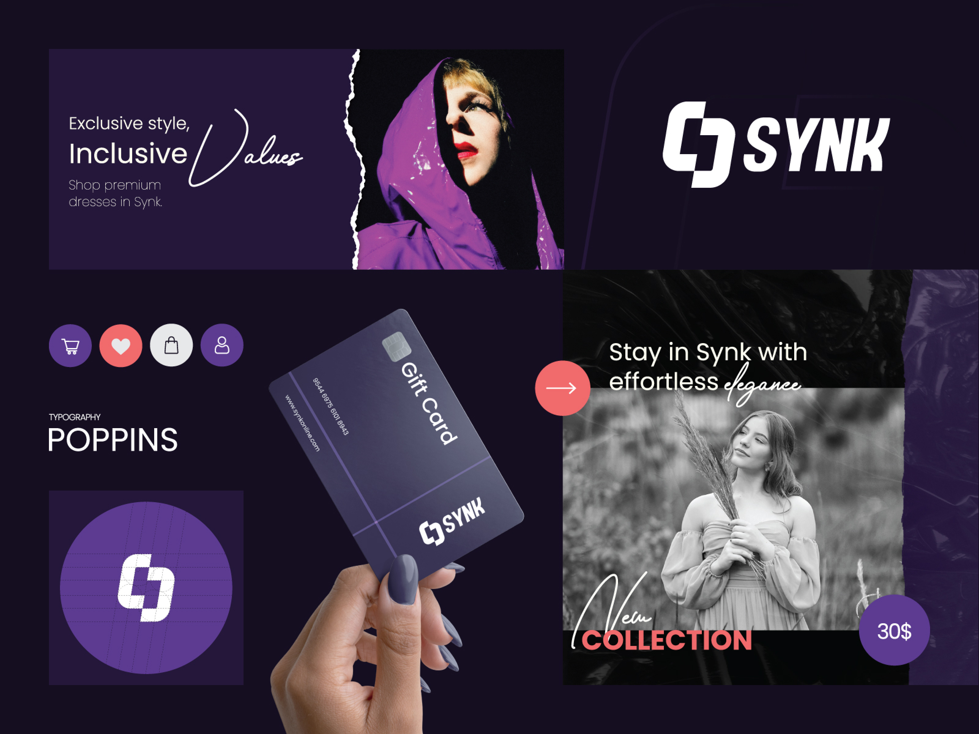 Example of Synk - Brand Identity