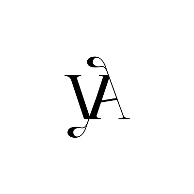 va av luxury logo brand identity company design downloadable letter logo logo design logotype luxury minimalist modern monogram template themes