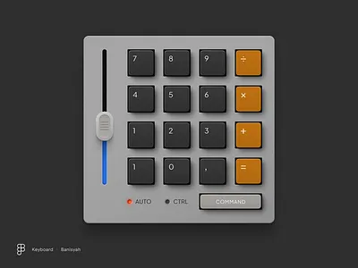 Keyboard clean dark effect figma illustration keyboard shadow texture ui
