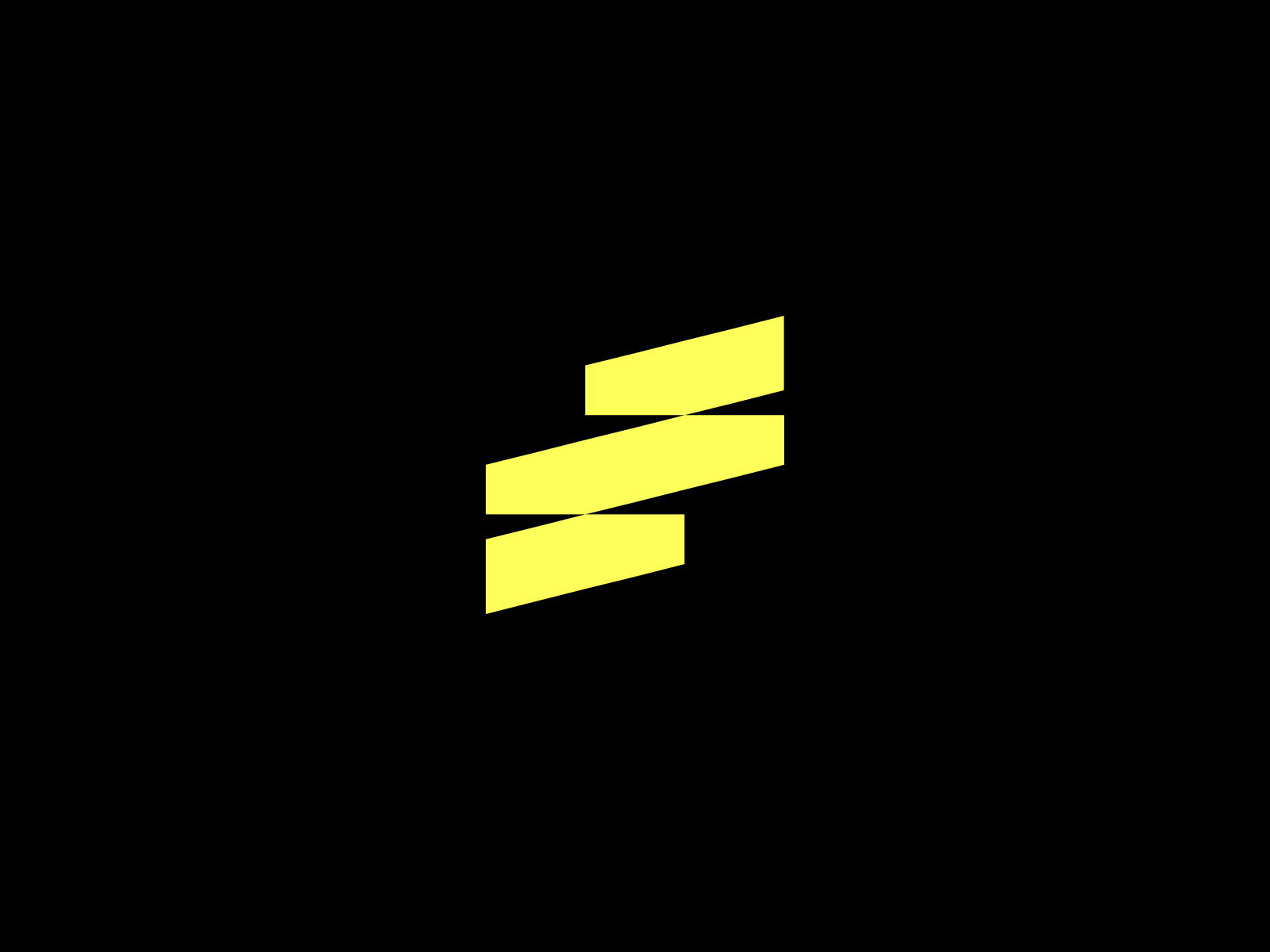 Example of Z Motion - Modern Geometric Logo Mark