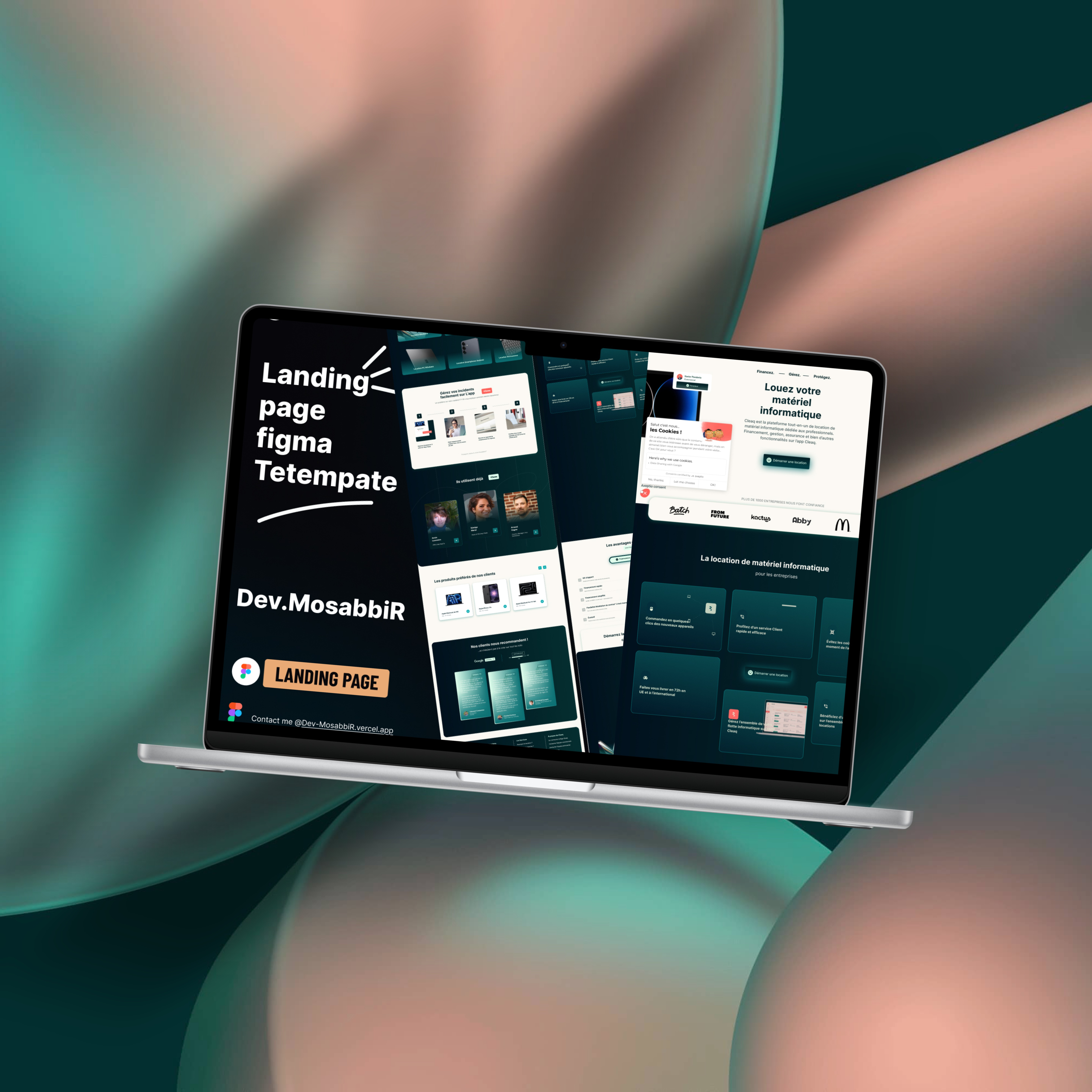 Mobile Shop landing page Designed by Dev.MosabbiR 3d animation branding dashboard design figma graphic design illustration logo motion graphics page ui ux