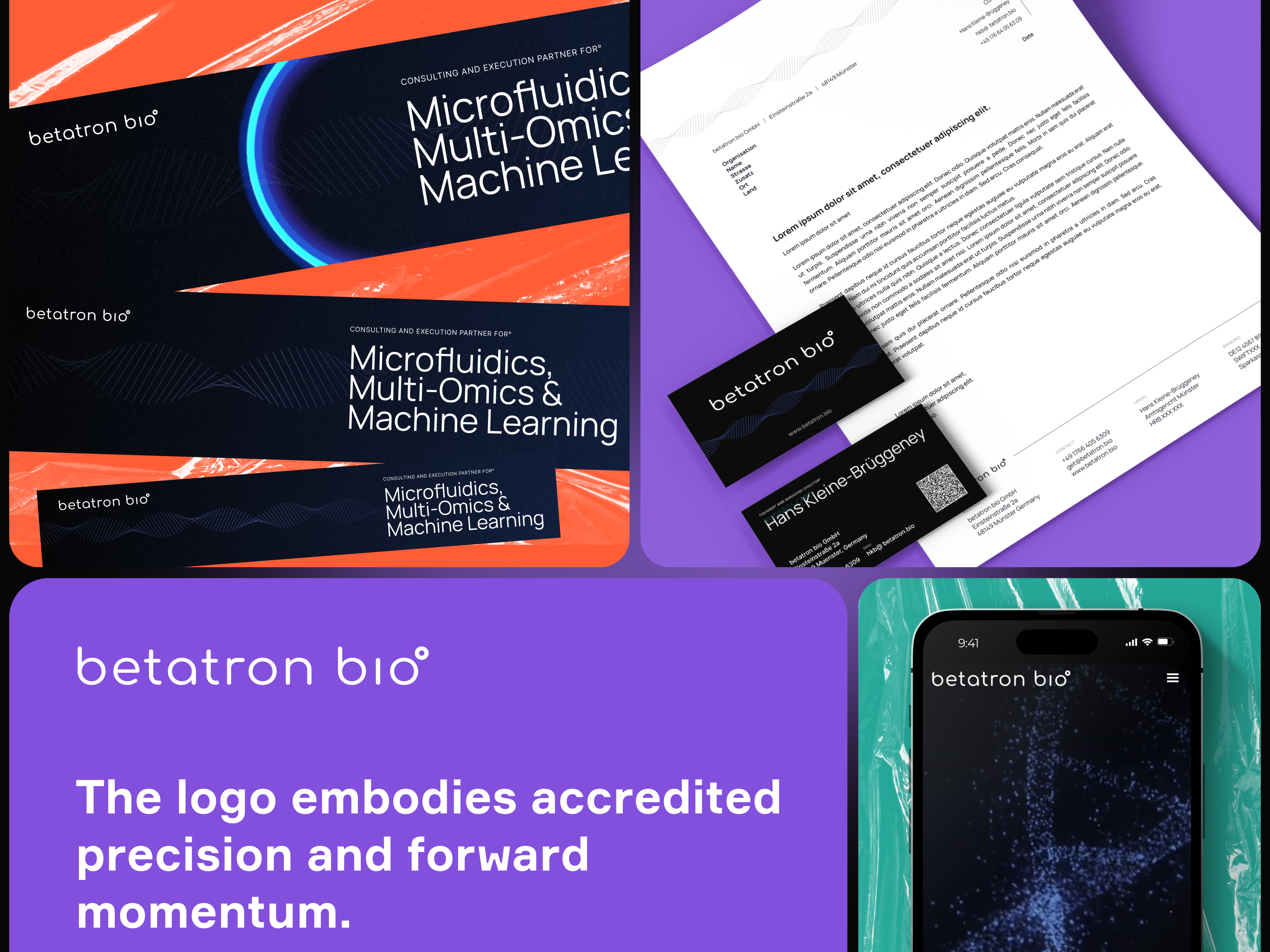 Biotech Branding & Website Design b2b design biotech branding brand identity design branding corporate identity healthcare website lead generation website professional website website design