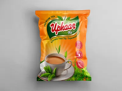 Tea Packaging Design graphic design minimal packaging plastic bag packaging plastic packet plastic pouch product packaging tea box packaging tea packet tea pouch