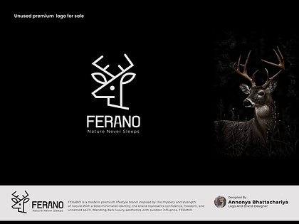 FERANO — Premium Deer Inspired Luxury Logo Design