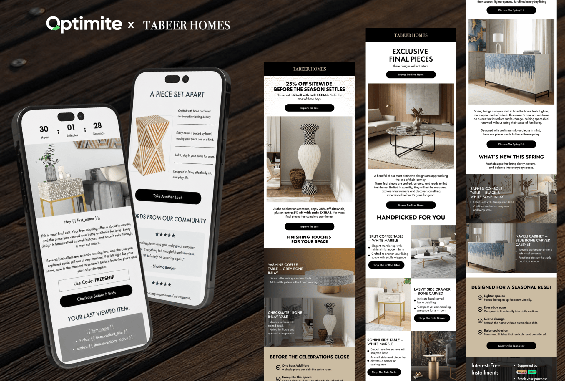 Style Your Sanctuary | Home Decor email campaigns email designs email marketing email templates emailers figma figma designs figma emails home decor klaviyo klaviyo email marketing ui ui desingns