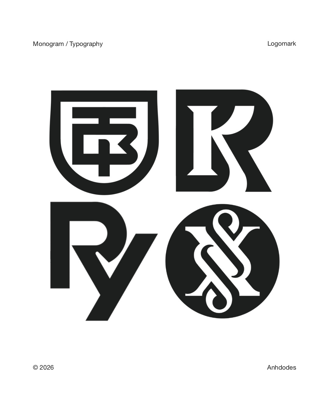 Some Monogram Logomark Designs
By Anh Do — Logo Designer