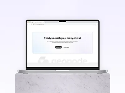 Proxy service call-to-action section with gradient mesh branding centered layout cta section dotted pattern gradient mesh graphic design landing page minimal ui proxy service saas ui web