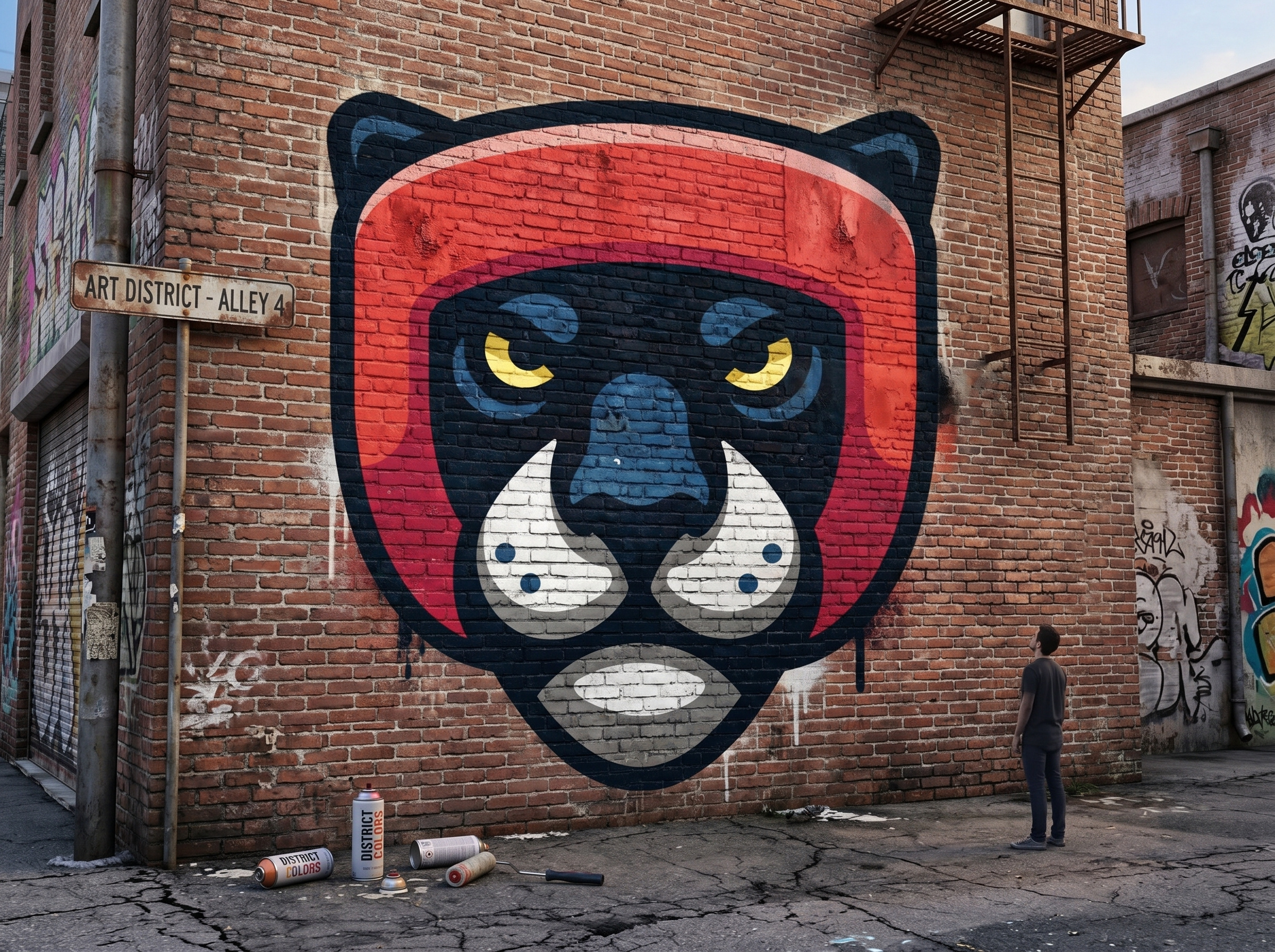 Example of Custom Mascot Logo Design