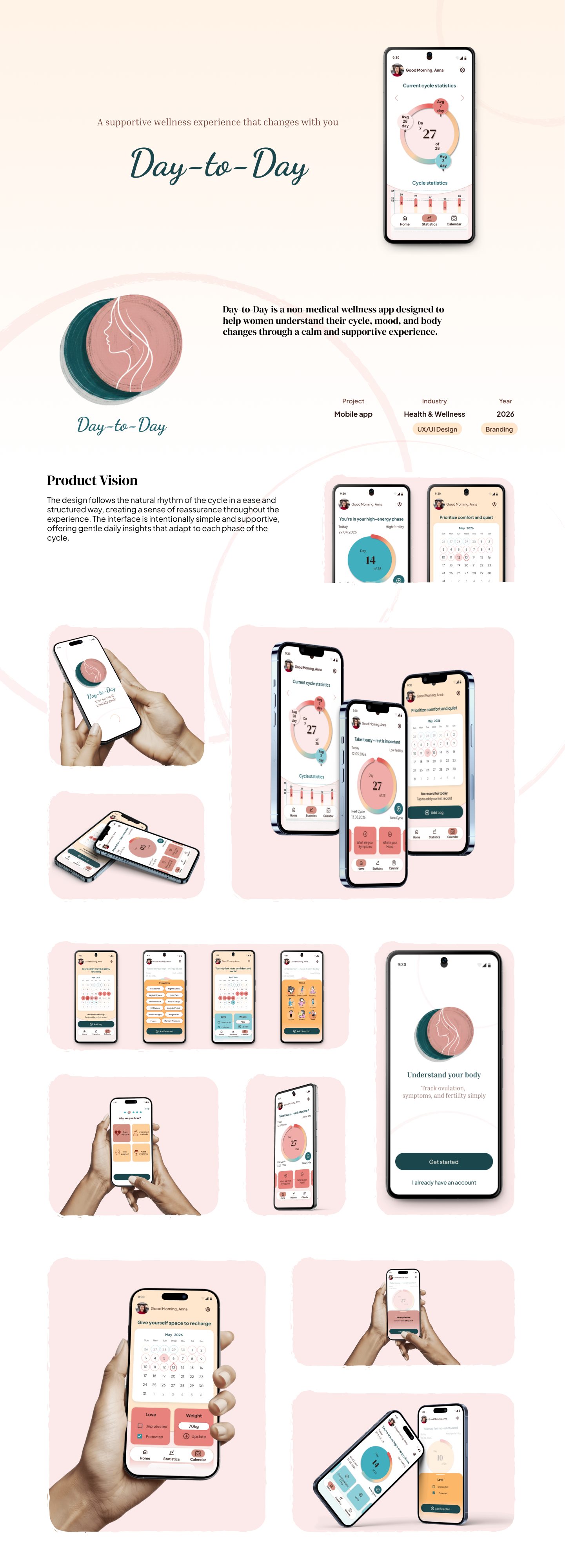 Period tracker app calendar mobile app period tracking ui ux women