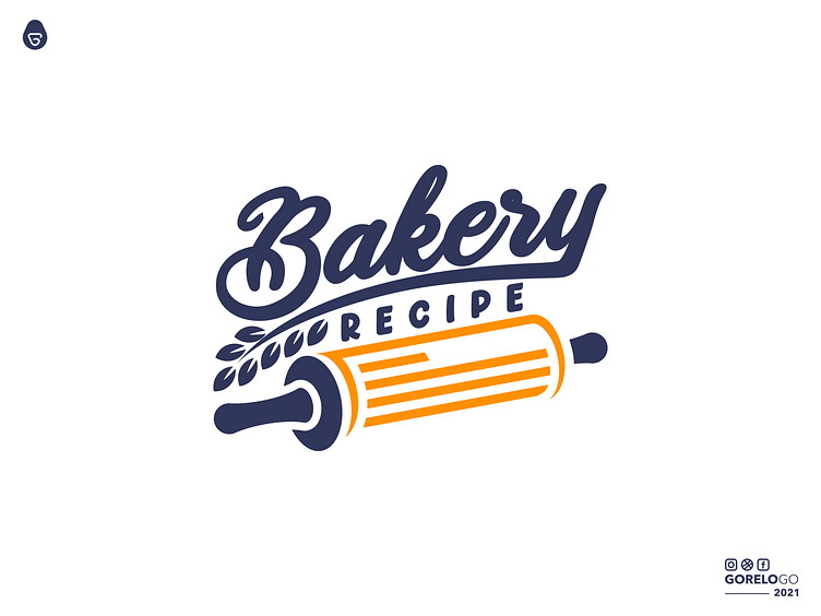 Bakery Recipe Logo by gorelo on Dribbble