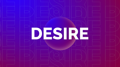 DESIRE graphic design