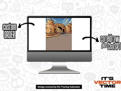 Background Design (mix chat GPT) artwork background backgrounds cartoon collaboration design flat graphic design illustration vector vectorar vectorize wallpaper