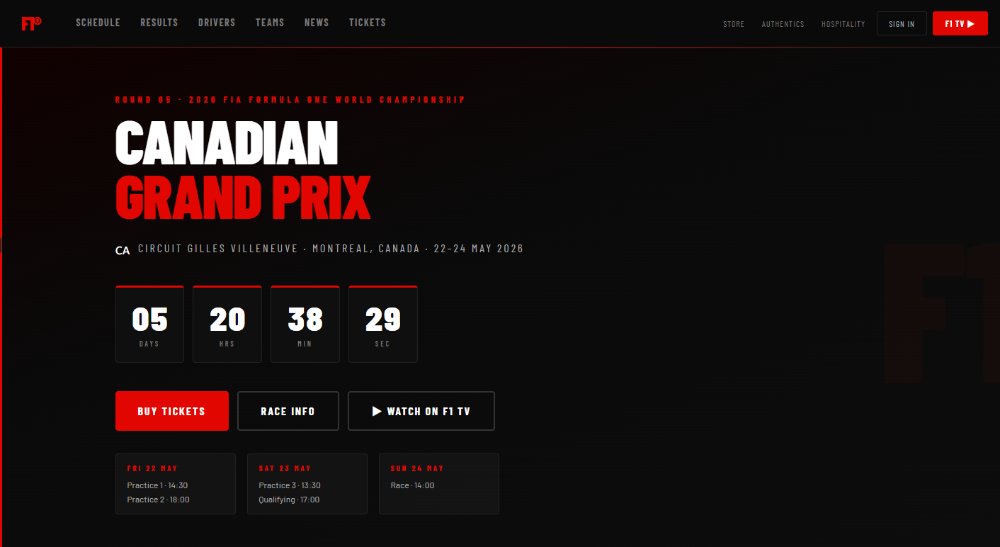 F1® Website Redesign 🏎️ darkui design dribbble dribbblecommunity f1 figma formulaone illustration motorsportdesign ui webredesign · lovable