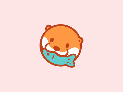 Otter & Fish