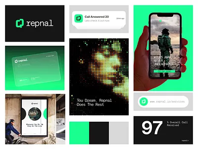 Logo Animation For Repnal 2d animation after effects animation ai voice agent animated branding animated logo animation automation logo branding call assistant calling app customer services identity logo logo animation logo reveal logodesign modern logo motion graphics saas logo transition