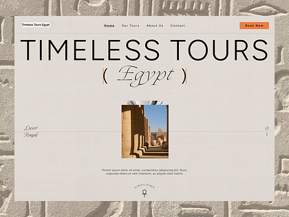 Timeless Tours Egypt — Travel Agency