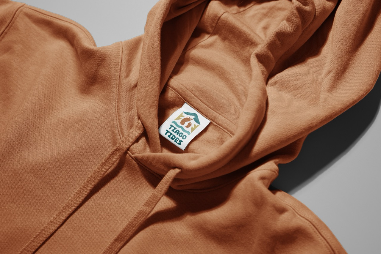Tiago Tides Logo Design | Label Design beach climbing clothing costa rica graphic design hiking hoodie illustration label logo design mountain outdoor outdoor wear parenting surf wave