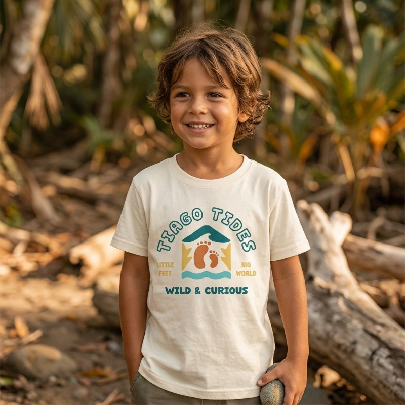 Tiago Tides | Outdoor Clothing Brand for Families apparel climbing clothing columbia graphic design hiking illustration logo design mountain north face outdoor brand patagonia surfing t shirt design wave