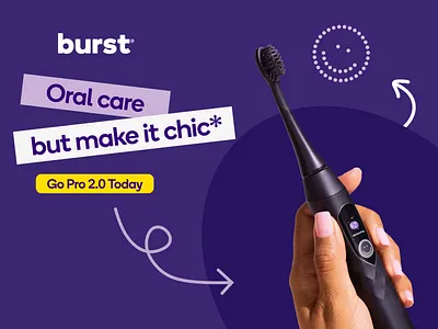 Burst – Graphic design ads design graphic design healthcare illustration oral social vector