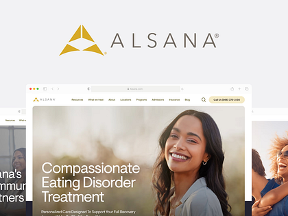 Alsana – Website design