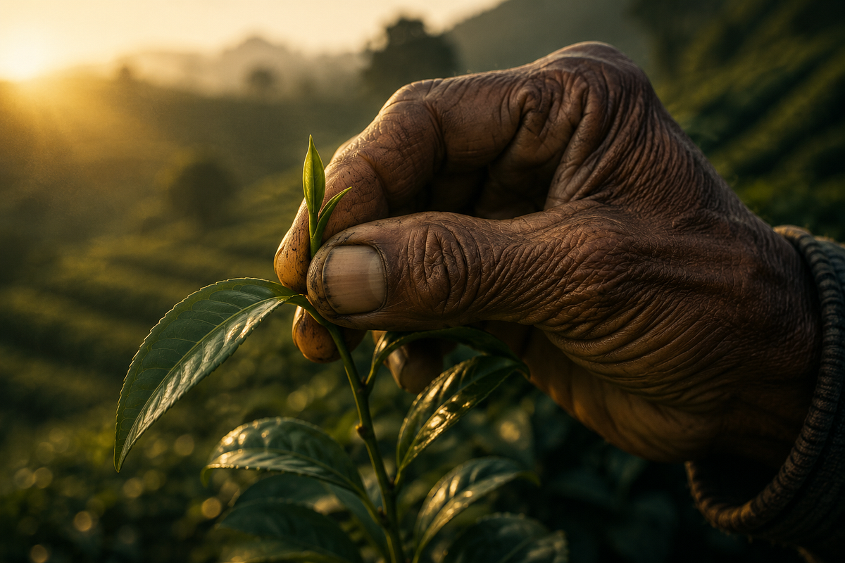THĒA — Premium Rare Tea Brand Direction Image 1