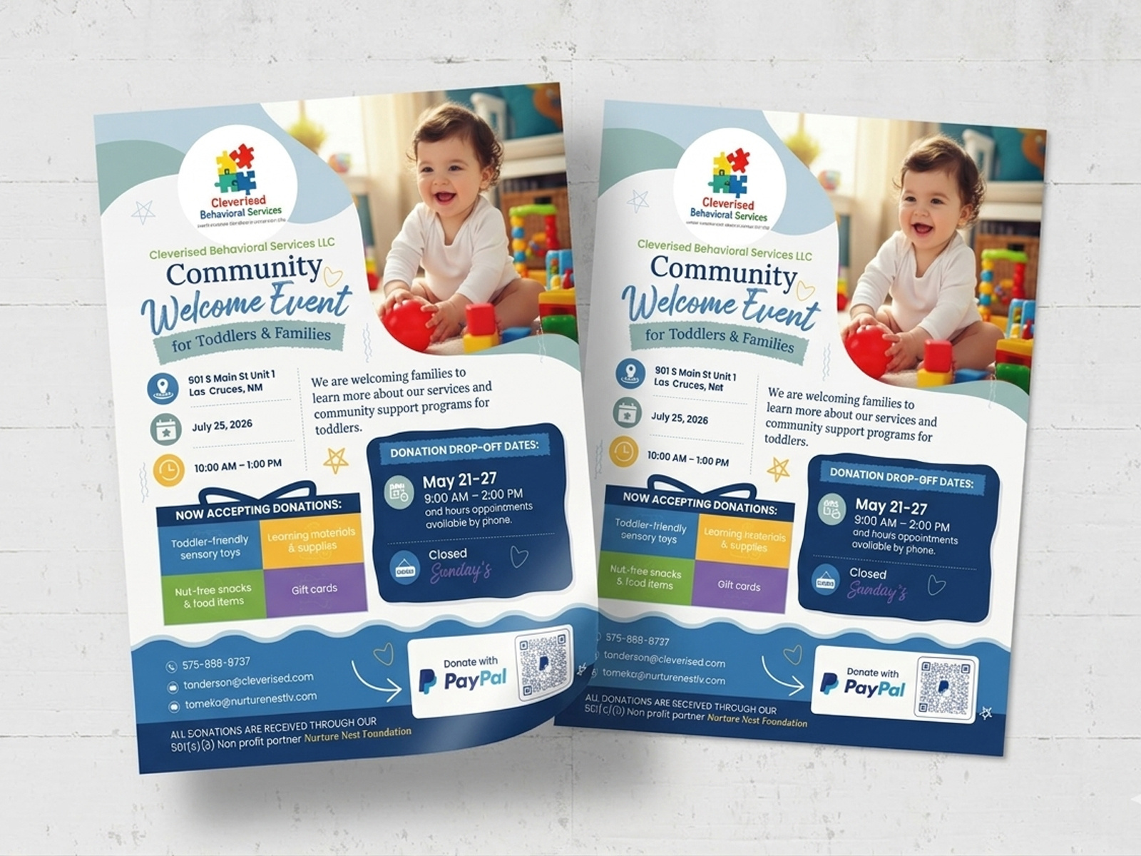 Example of Modern Flyer Design For Brands
