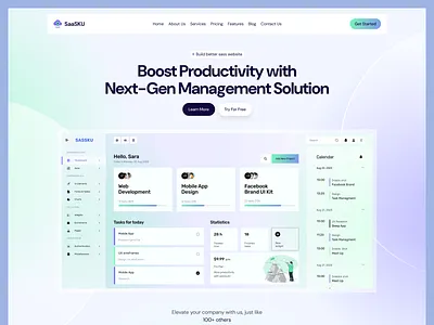Sassku — Framer Creative Saas & Startup Template cleanui dashboardui figmadesign framerdesign minimalui modernui saasbusiness saasdesign saasstartup softwarecompany startupdesign startupfounder startupui webdesign