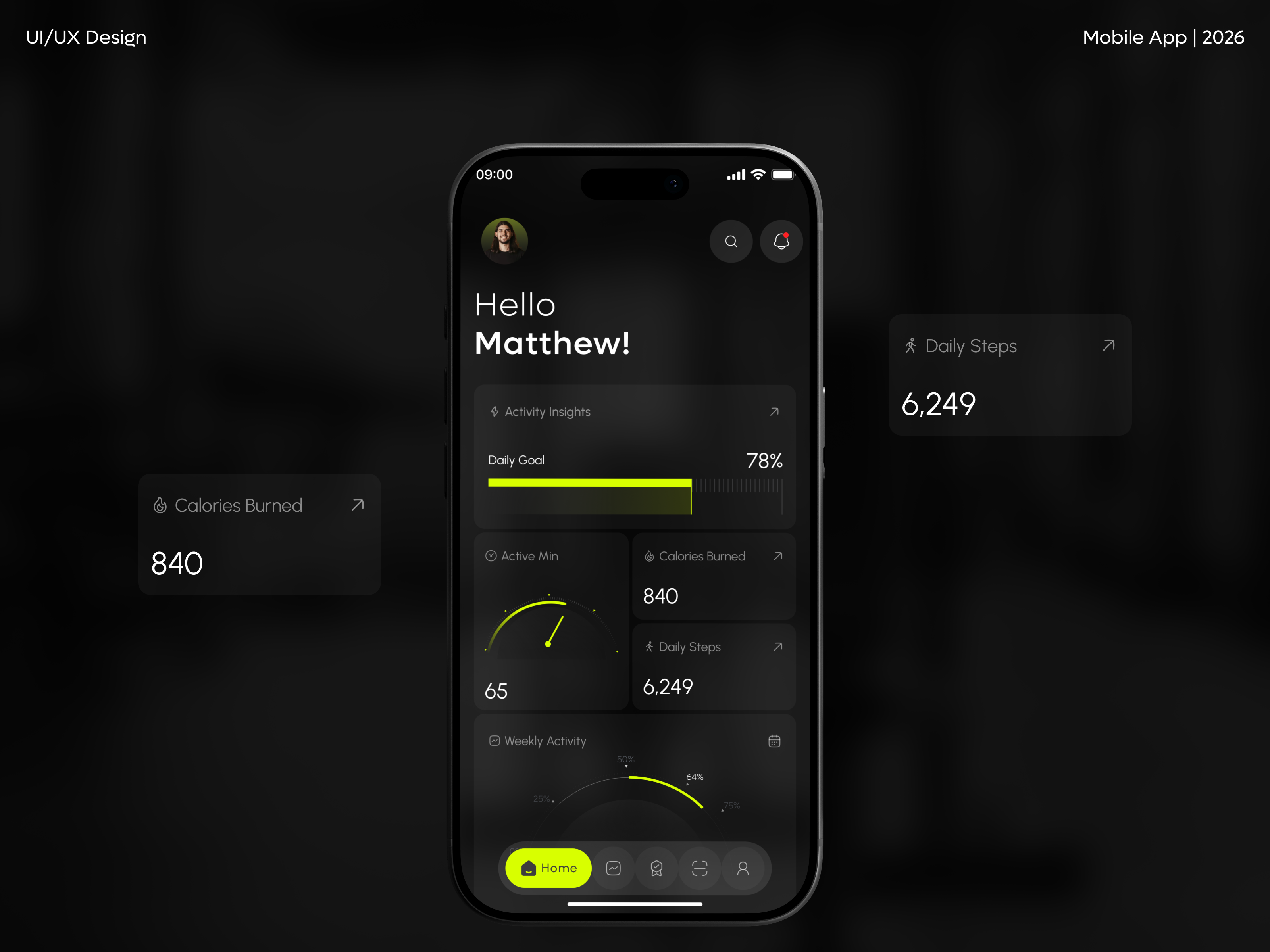 Modern Fitness Mobile App UI/UX Design crossfit exercise fitness fitness app fitness dashboard gym mobile app healthcare app ios mobile app modern app ui ui ui ux wellness wellness mobile app workout workout tracker