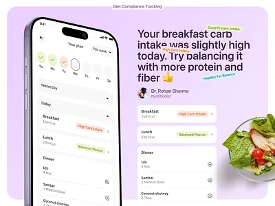 Beet.Health – AI Nutrition Platform | Diet Compliance Tracking aiinsights cleanui compliancetracking diettracking foodlogging healthcareui healthinsights mealtracking minimal mobileapp mobileui modernui nutritionapp productdesign trackingapp ui uidesign ux uxdesign wellnessapp