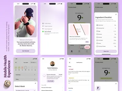 Beet.Health – AI Nutrition Platform | Mobile Health Experience appdesign casestudy cleanui healthcareui healthtech interfacedesign minimal mobileapp mobiledesign mobileui modernui nutritionapp productdesign trackingapp ui uidesign userflow ux uxdesign wellnessapp