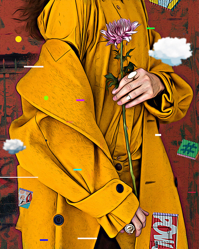 Lotus Girl abstract art business canvas creative design digital digitalart illustration photoshop work