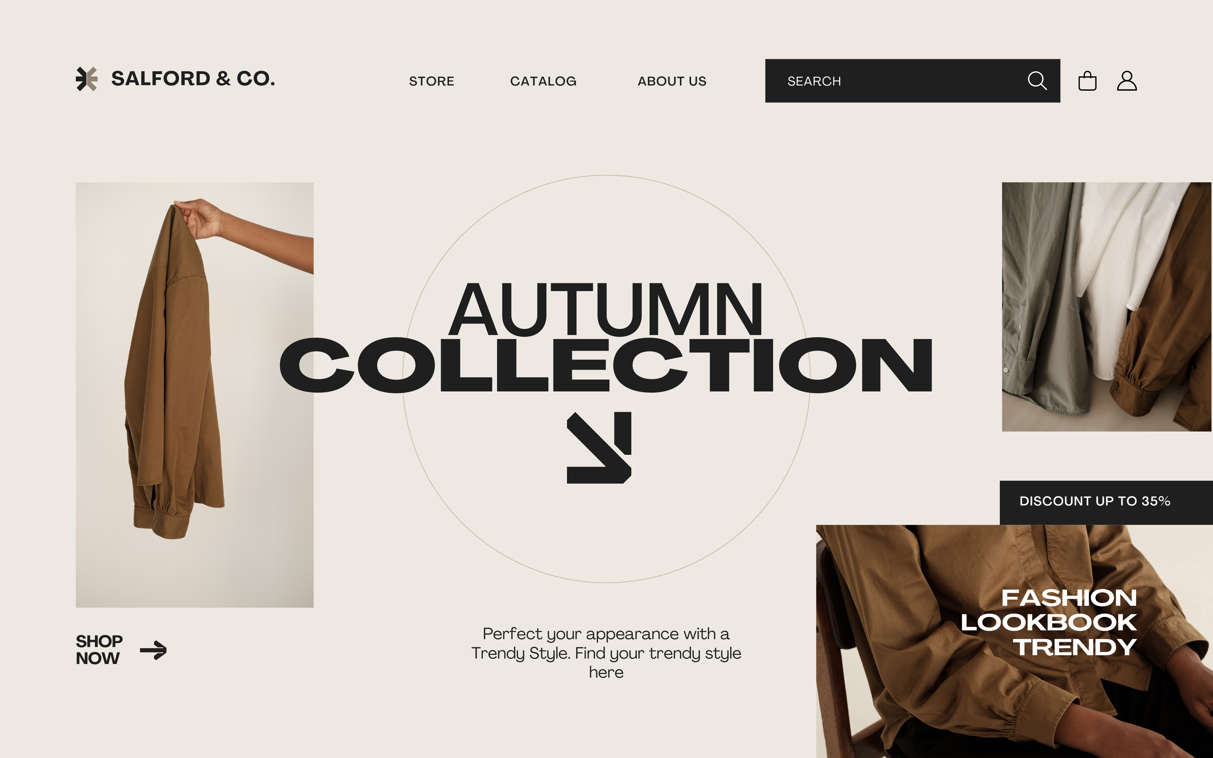 Example of E Commerce Website Design