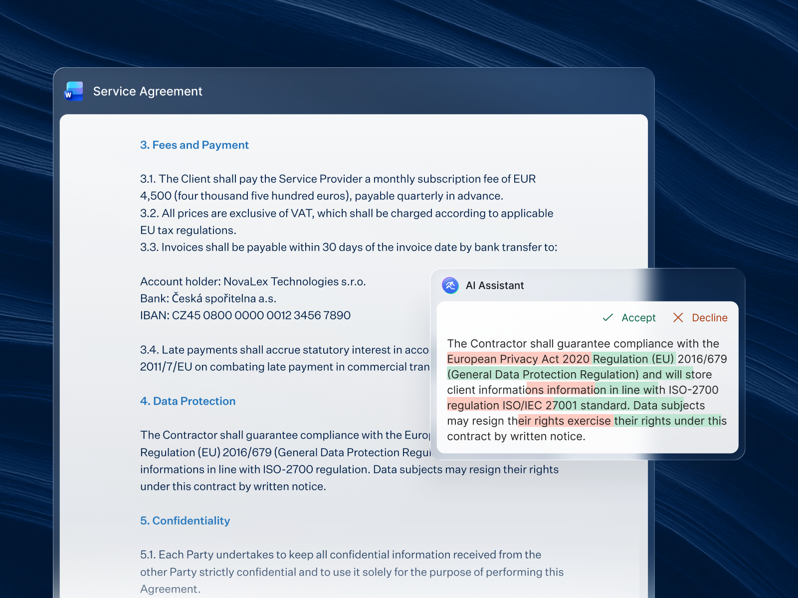 SingleCase - AI Assistant MS Word plugin