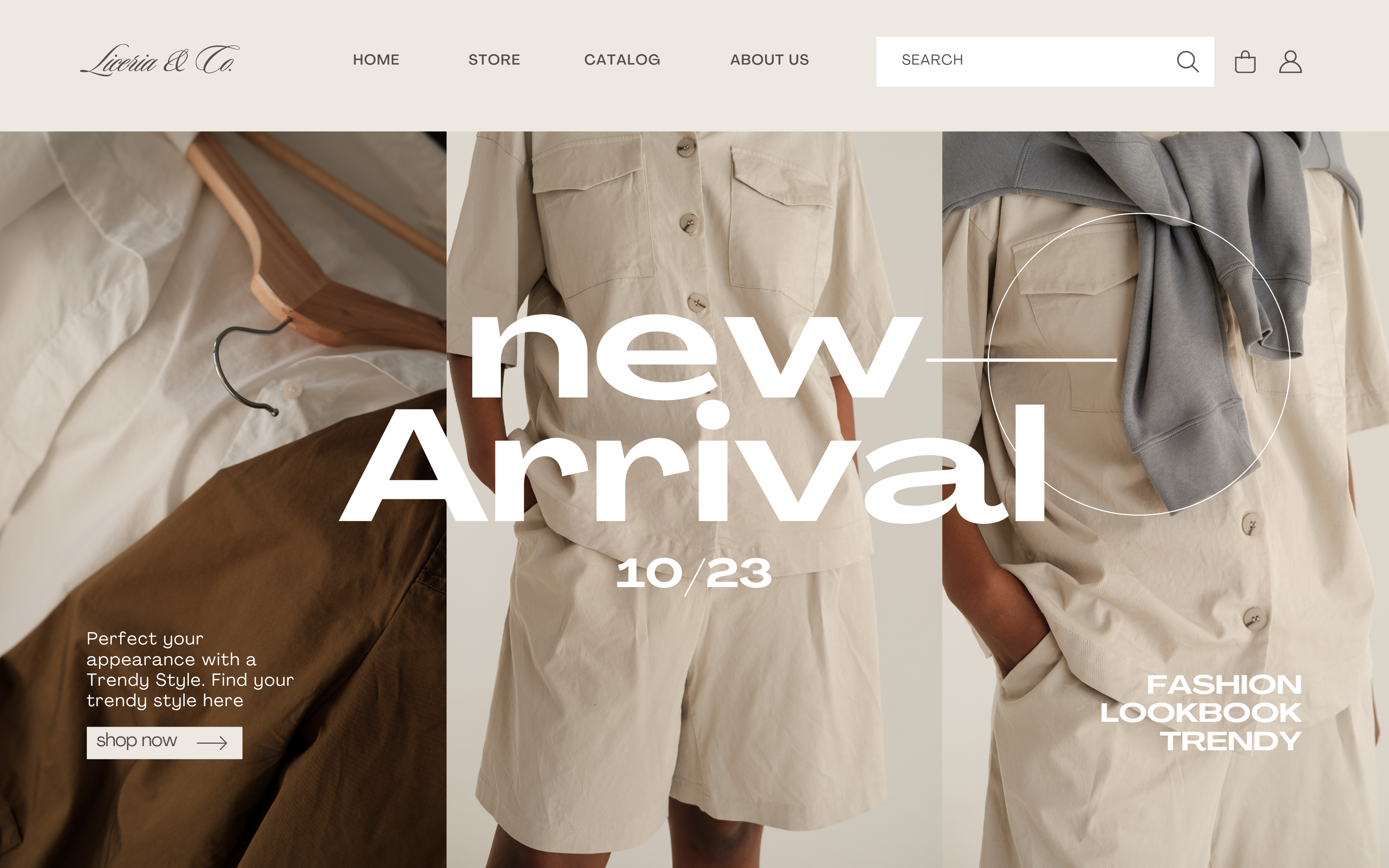 Example of E Commerce Website Design