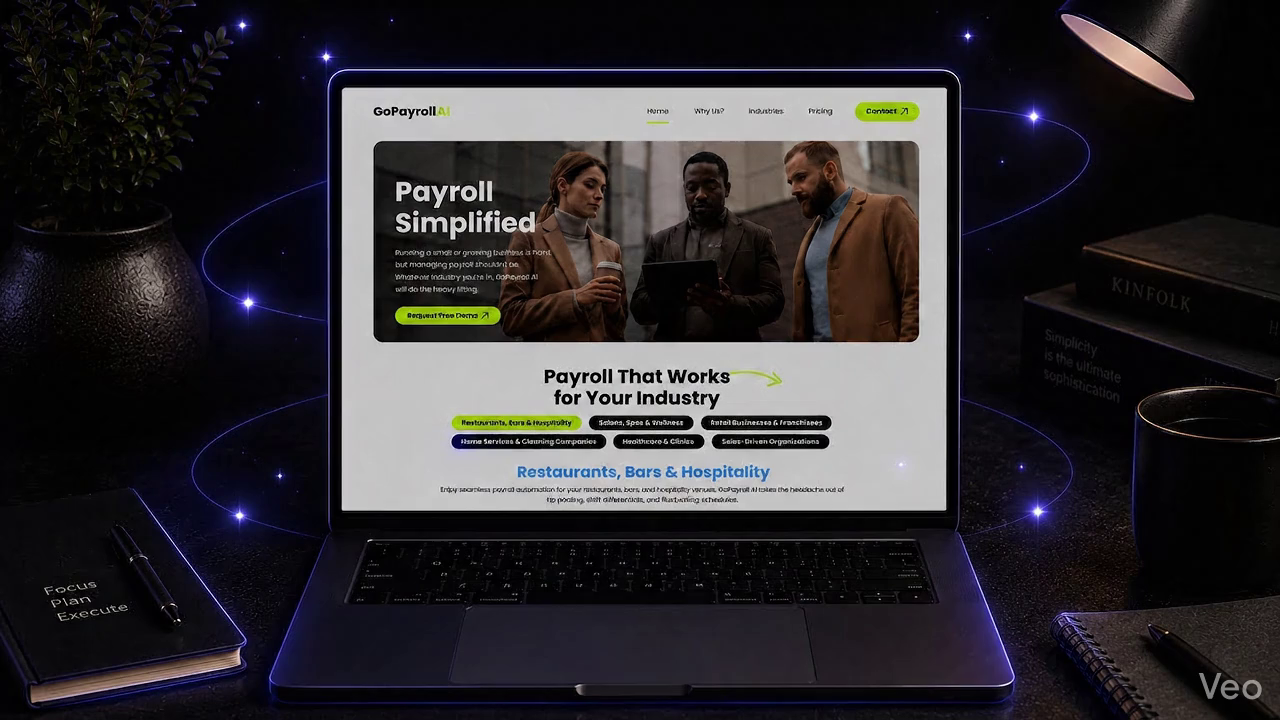 Example of Premium Web Design + Rive Animations