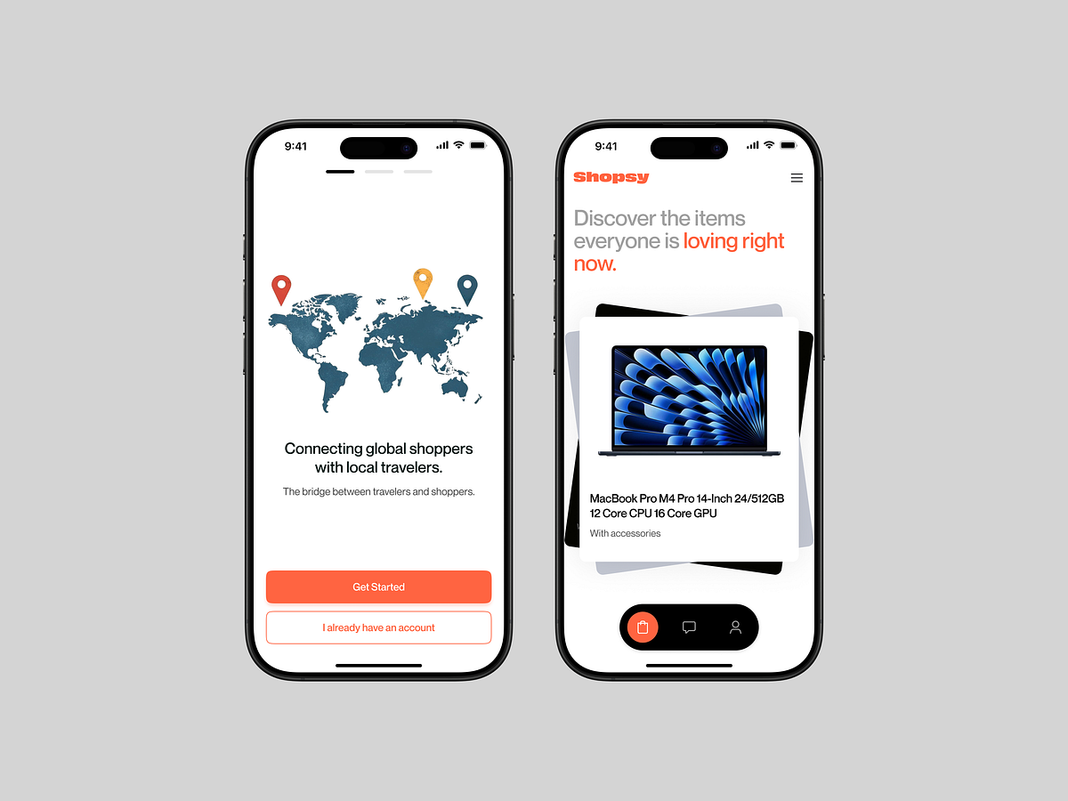 E-Commerce Mobile App UI