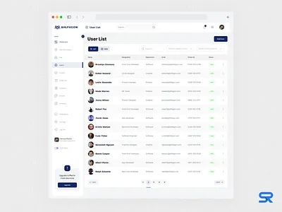 Dashboard User List Design add user admin admin panel analytics app create user list dashboard dashboard overview dashboard ui dashboard user design panel product design ui ui ux ui design user user list ux ux design