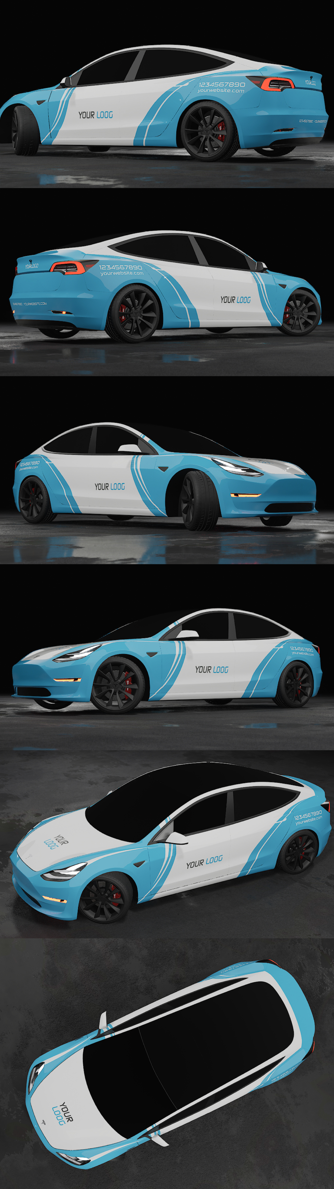 Tesla I Car Wrap branding car wrap creative wrap graphic design logo tesla i car wrap