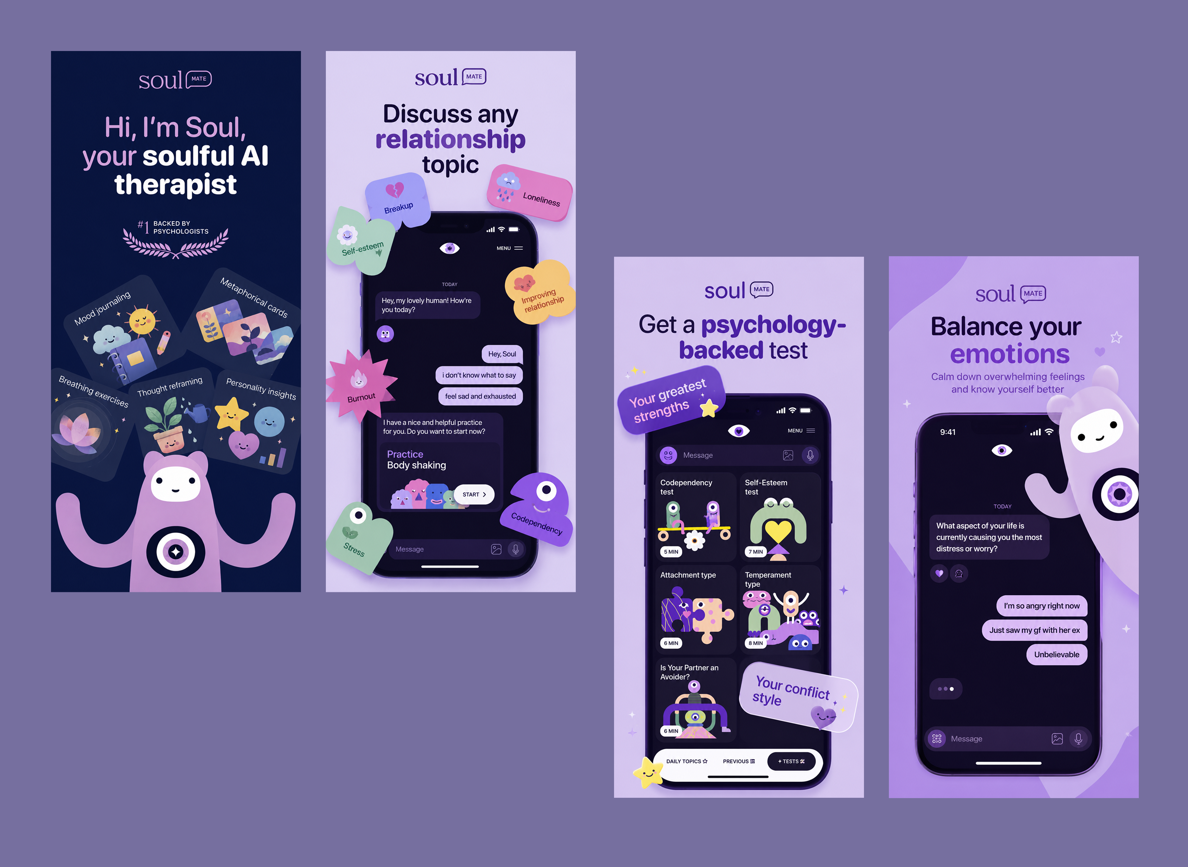 Example of App Screenshot Design