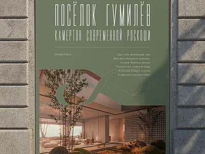 ГУМИЛЕВ DeLuxe Village graphic design
