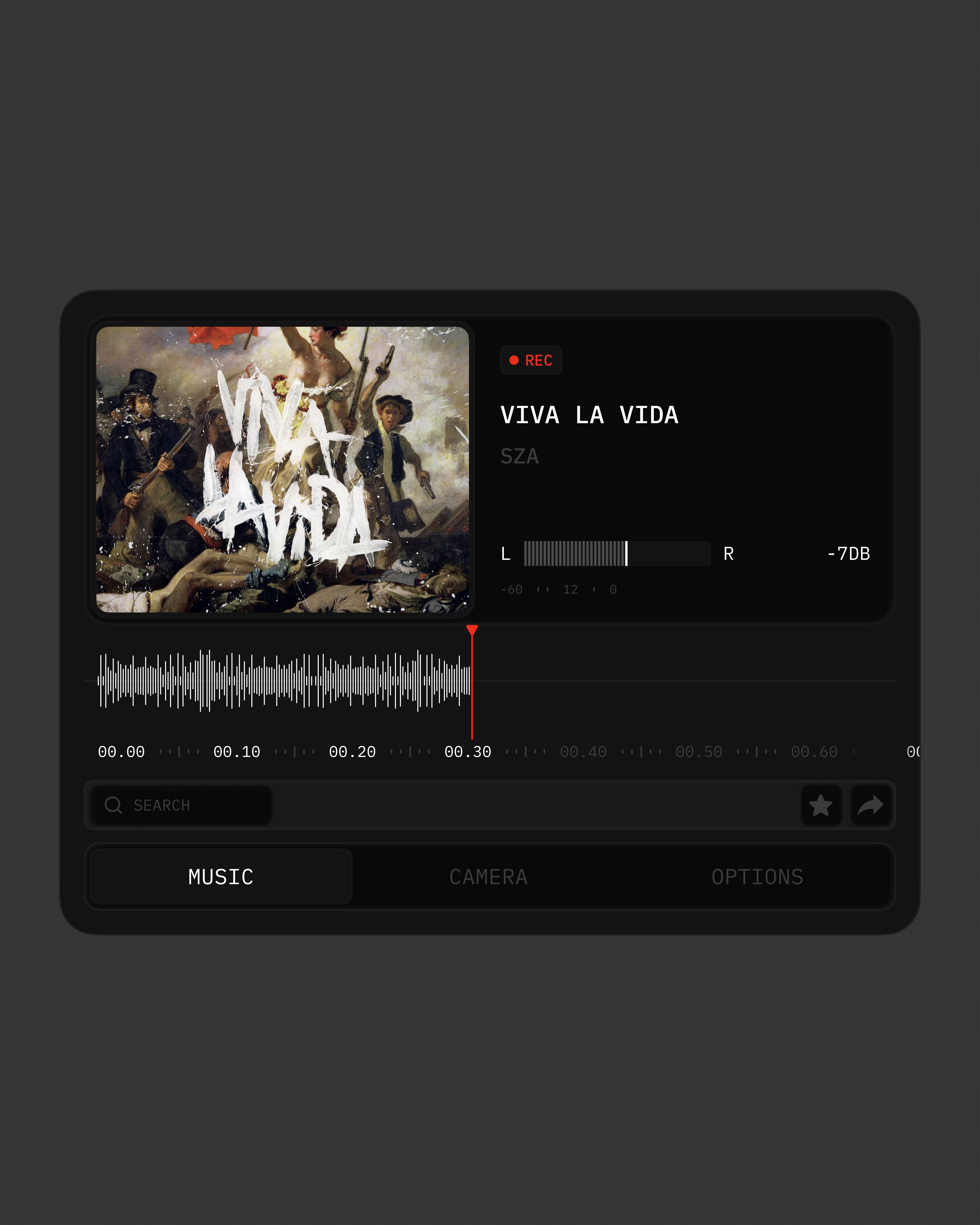 Media Player UI Design clean media player ui minimal music player design player ui design startup tech ui ui design