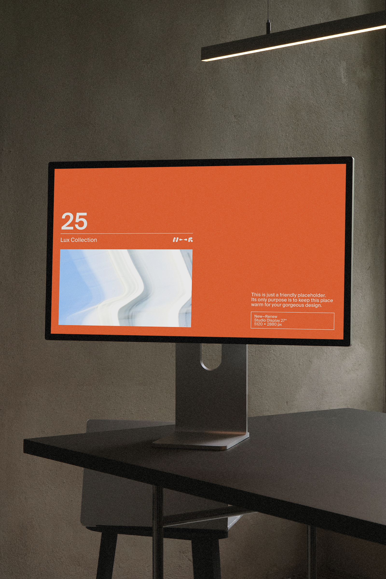 Studio Display 27“ Mockup | LUX-25 | New—Renew apple mockup desktop mockup device mockup digital product interface design portfolio presentation psd mockup screen mockup studio display mockup ui design ux design web design website design website mockup