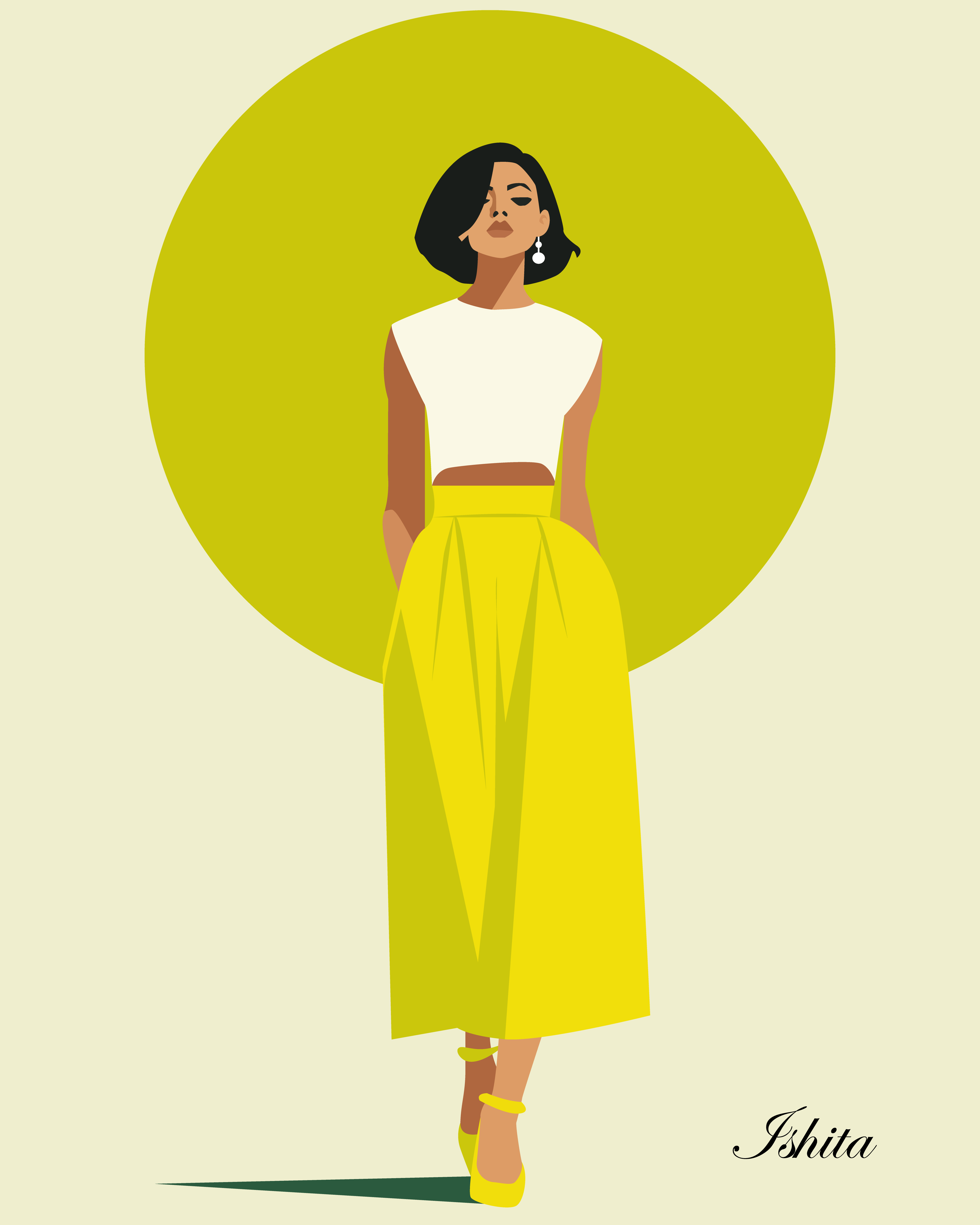 fashion portrait design graphic design illustration minimalist vector