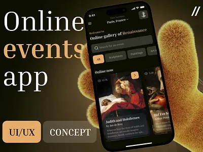 Online Events Mobile iOS App Design ai ai app android app assistant broadcast chatbot dashboard dashboard design design event app ios mobile mobile app mobile ui online event streaming ui ux