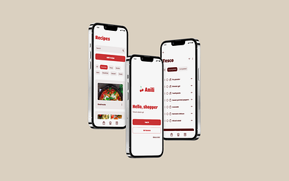 Anili - Shopping list application