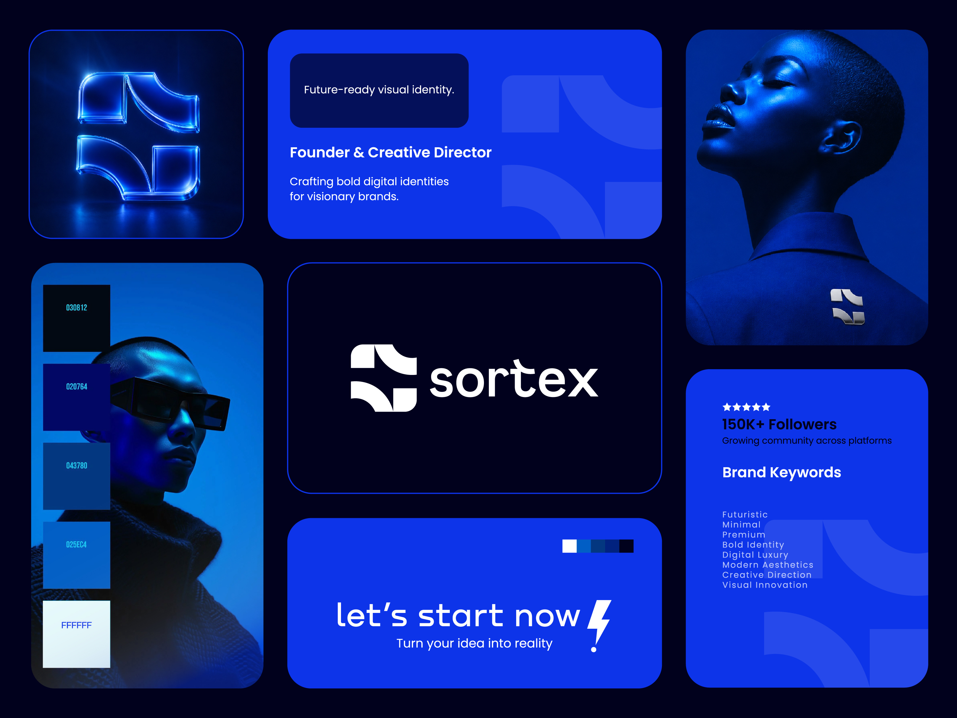 Example of Modern  Logo &  Brand Identity    $1500