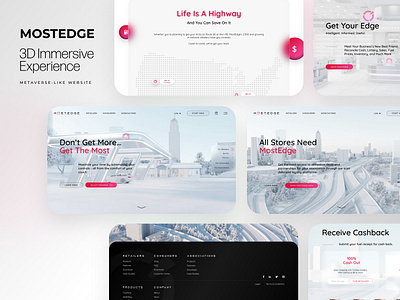 3D Immersive, Metaverse-like website 3d immersive website metaverse retail